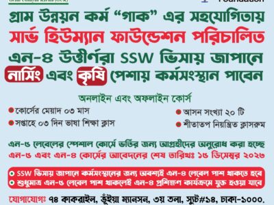 অফলাইন এবং অনলাইনে জাপানি ভাষার N5 এবং N4 প্রশিক্ষণ